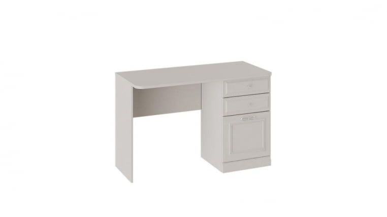 Стол с ящиками с опорой Сабрина СМ-307.15.002-01 Кашемир_0