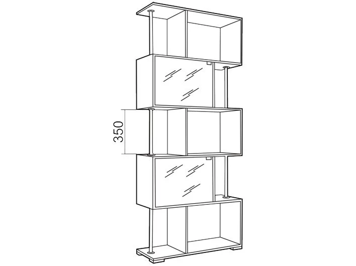 Стеллаж Стйле-4 / Style-4_2