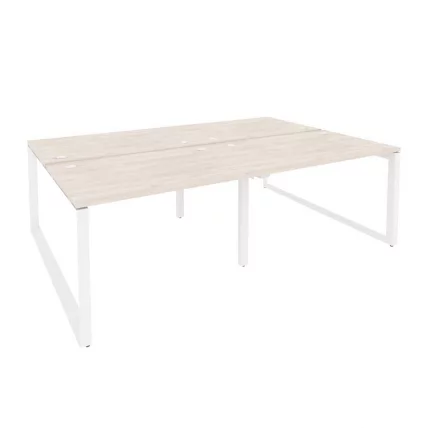 Рабочая станция на О-образном м/к ОНИКС О.МО-Д.РС-4.2.8 Денвер Светлый/Белый / ONIX O.MO-D.RS-4.2.8_0