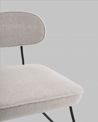 Кресло Кате нев ткань букле светло-серый / Kate new_7