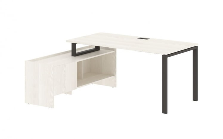 Стол с тумбой ЕДИС ЕУCТ 17814 Ясень Траун Мокко / EDIS EUCT_0