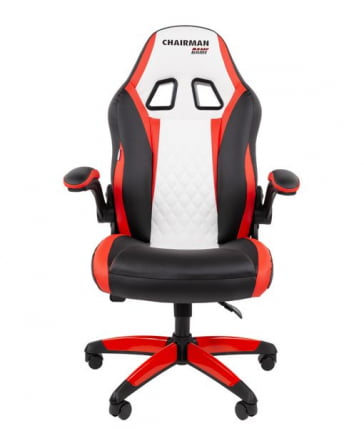 Кресло геймерское CХАИРМАН ДРАЙВ (ГАМЕ) 15 черный/красный/белый / CHAIRMAN (GAME)_2