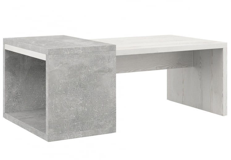 Стол кофейный Б-ТОНЕ БТН36161231 Сосна Бетон светлый / B-TONE BTN36161231_0