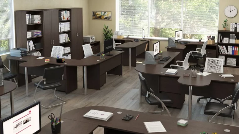 Стол эргономичный левый ТРД29615601 Темный дуб / TRD29615601_1