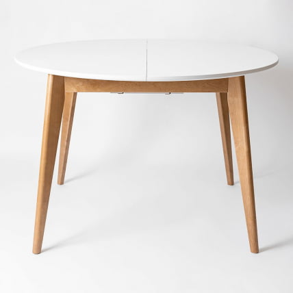 Стол обеденный Орион Плус 100кс100 Морилка Орех Морилка Дуб натуральный / Plus 100x100_0