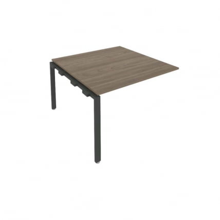 Проходной наборный элемент переговорного стола Метал Сйстем Б.ППРГ-2 Вяз/Антрацит / Metal System_0