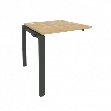 Наборный элемент рабочей станции на П-образном м/к ОНИКС О.МП-1.НРС-0.8 Тиквуд Светлый/Антрацит / ONIX O.MP-1.NRS-0.8_0