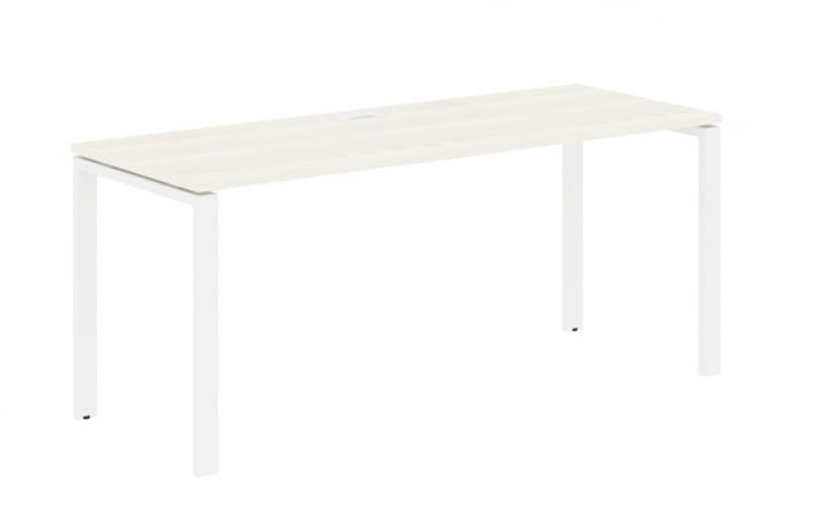 Стол письменный ЕДИС ЕУСТ 1767 Ясень Траун Белый / EDIS EUST_0