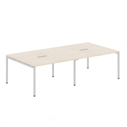 Конференц-стол КСТЕН-С КССCТ 2714 Бук тиара/серый / XTEN-S XSCT_0