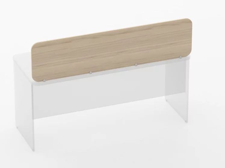 Экран разделительный прямой Глассй 5.14.16 Туя / Glassy_1