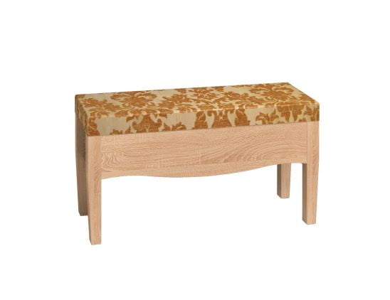 Пуф АДЕЛЕ 50 Дуб Сонома/Вензел Амбер (спальня) / ADELE Сонома/Venzel Amber_0