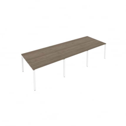 Переговорный стол (3 столешницы) Метал Сйстем Б.ПРГ-3.2 Вяз/Белый / Metal System_0
