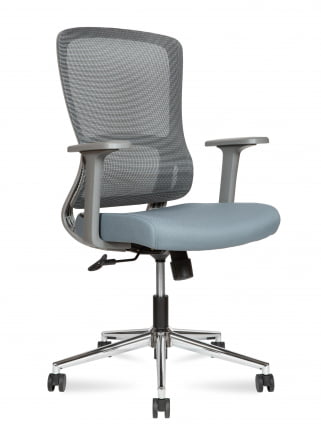 Кресло офисное У-059Б-БС Лигхт ЛБ греи / U-059B-BS Light LB grey_0