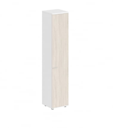 Шкаф высокий правый Сигма СГ.802.ОЛ.ВХ.Р Белый Дуб светлый / Sigma SG.802.OL.WH.R_0