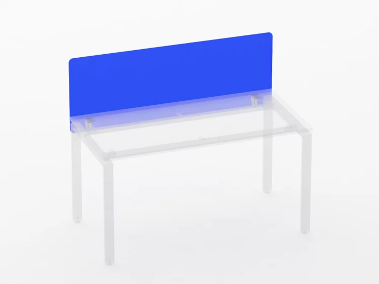 Экран (пластик) Дека 8.14.14 Синий-1883 (без крепления) / Deka_1