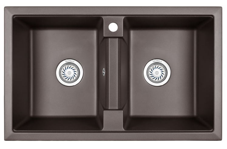 Кухонная мойка ГРАНУЛА 8101 Графит / GRANULA_0