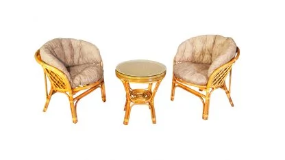 Комплект Багама дуэт, подушки светлые полные Бахама14 мед / Bahama14_0