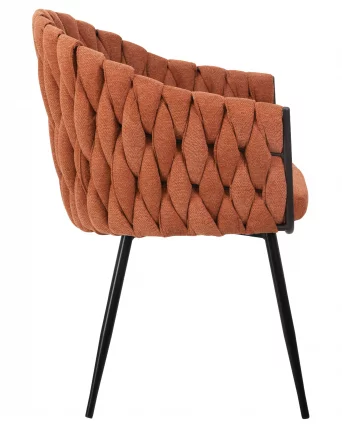 Стул обеденный ДОБРИН МАТИЛДЭ Оранжевая ткань ЛАР 275-27 / DOBRIN MATILDA LAR_2