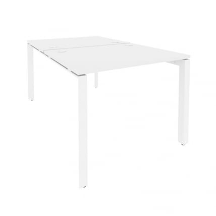 Рабочая станция на П-образном м/к ОНИКС О.МП-Д.РС-2.1.8 Белый Бриллиант / ONIX O.MP-D.RS-2.1.8_0