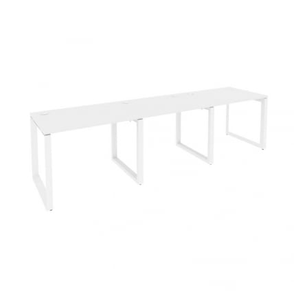 Рабочая станция на О-образном м/к ОНИКС О.МО-РС-3.1.7 Белый Бриллиант / ONIX O.MO-RS-3.1.7_0