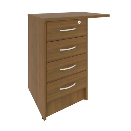 Тумба приставная с фолдингом Рива А.ТП-4.3Ф-С Орех Гварнери / Riva А.ТП-4.3F-S_0