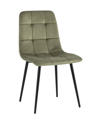 Стул Одди велюр Пыльно-оливковый_0