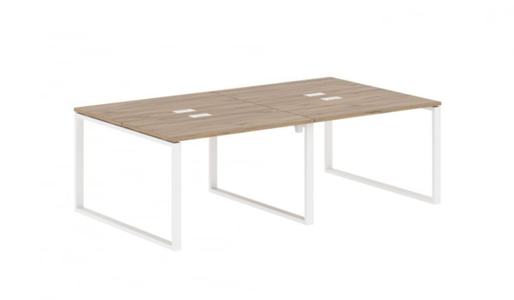 Бенч-система ЕДИС ЕКВСТ 2313 Дуб Денвер светлый Белый / EDIS EQWST_0