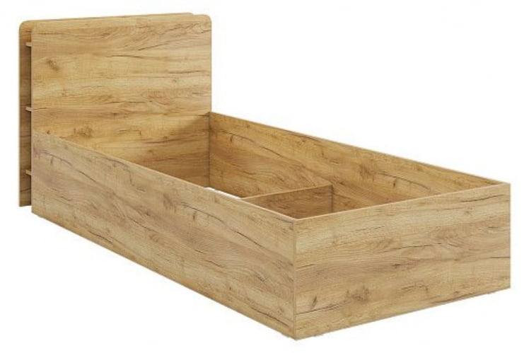 Кровать с основанием Юниор ЗО.СМУ-02 дуб крафт золотой / ZO.SMU-02_2