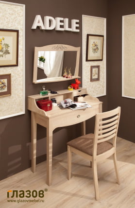 Стол туалетный АДЕЛЕ 10 Дуб Сонома (спальня) / ADELE_2