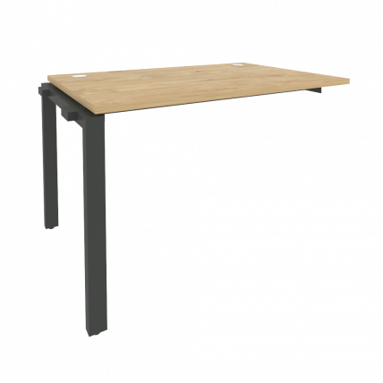 Наборный элемент рабочей станции на П-образном м/к ОНИКС О.МП-1.НРС-2.8 Тиквуд Светлый/Антрацит / ONIX O.MP-1.NRS-2.8_0