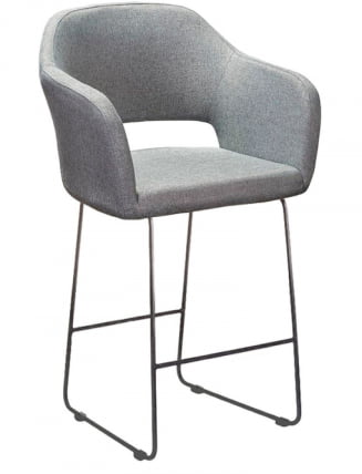 Стул полубарный Оскар (ПБ) Грей/Линк / Oscar_0