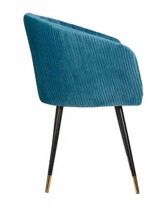 Стул обеденный ДОБРИН МАРЙ Морская волна велюр 1922-7 / DOBRIN MARY_2