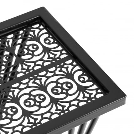 Кофейный стол Остериа/Остерия металл, черный, 25,5х25,5х59 см / Osteria/Остерия_4