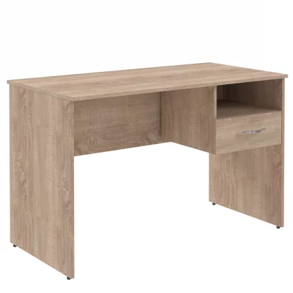 Стол письменный (С-1200) Р с правой подвесной тумбой Дуб Сонома Светлый / (S-1200) R_0