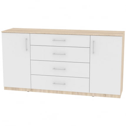 Комод К-93кс180кс45-1(ДСС-Белый) / K-93x180x45-1(ДСС-Белый)_0