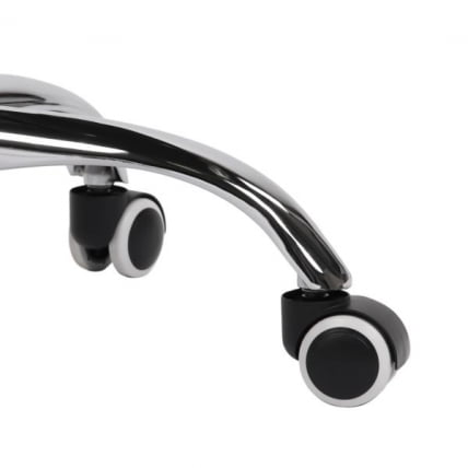 Кресло CРОМЕКС (КРОМЕКС) Топ CХ-695 ХРОМ сетка/ткань ТВ черное / CROMEX Top CH-695 TW_6