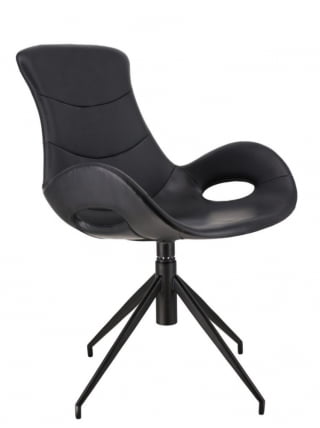 Стул Еверпроф Фреедом Экокожа Черный / Everprof Freedom_0