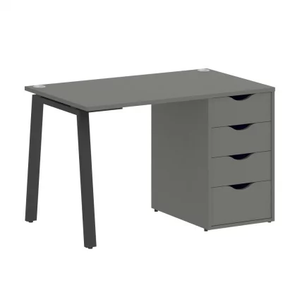 Стол письменный ХОМЕ ОФФИCЕ ВР.СП-3-118.4.А Металлик/Антрацит металл / HOME OFFICE VR.SP-3-118.4.A_0