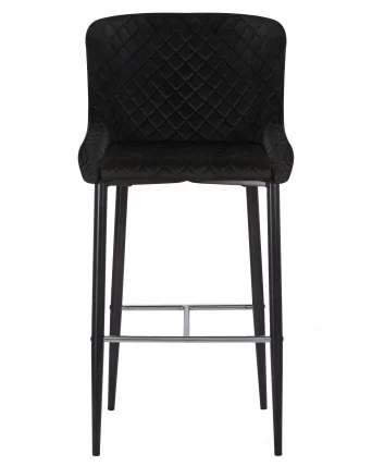 Стул барный ДОБРИН CХРИСТИАН 75 Черный велюр В108-77 / DOBRIN CHRISTIAN V108-77_5