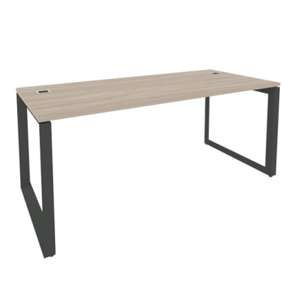 Стол рабочий руководителя на О-образном м/к ОНИКС О.МО-СРР-5.8 Дуб Аттик/Антрацит / ONIX O.MO-SRR-5.8_0