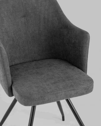 Стул вращающийся Слинг Серый_7