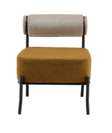 Кресло Понпоун К бежевый терракотовый / Ponpoun_1