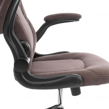 Кресло геймерское БАЗУКА металБЛ велюр, коричневый, 6 / BAZUKA metalBL_7