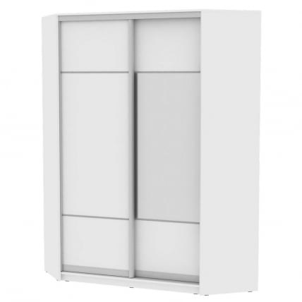 Шкаф-купе ЙА-198х1250-1(Белый-Д4Д3) / YA-198х1250-1(Белый-D4D3)_0