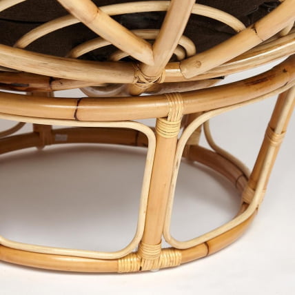 Кресло ПАПАСАН ЕCО/ПАПАСАН ЭКО П115-1/СП СТД /без подушки/ 115кс101кс92 см, Натурал (натуральный) / PAPASAN ECO/ПАПАСАН P115-1/SP STD 115x101x92 Natural_2