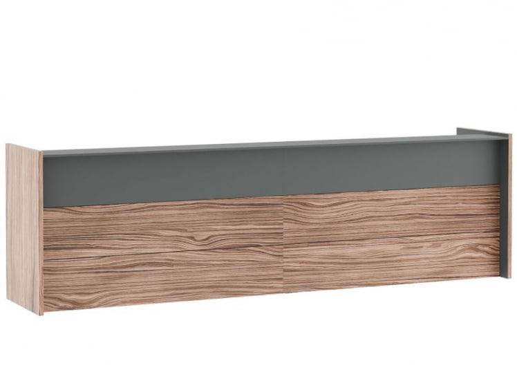 Стойка ресепшн ДЭЛИ ДЛИ37290432 Орех Антрацит / DALI DLI37290432_0