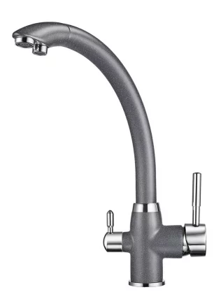 Кухонный смеситель ГРАНУЛА 2167 Графит / GRANULA_0