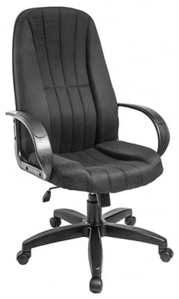 Кресло АВ 101 (аналог Менежер) ткань Черная / AV_0