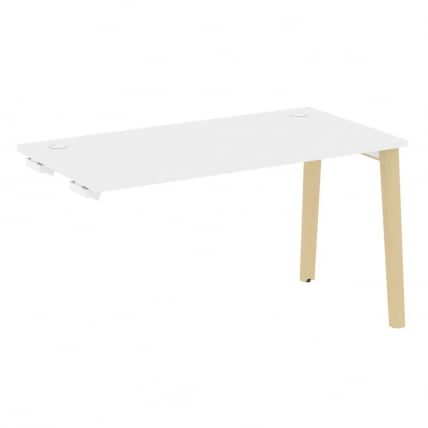 Стол-приставка с опорным элементом ОНИКС ВООД ОВ.СПР-3.7 Белый Бриллиант/Светлый / ONIX WOOD OW.SPR-3.7_0