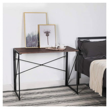 Стол на металлокаркасе БРАБИКС ЛОФТ CД-002 Мореный дуб / BRABIX LOFT CD-002_15